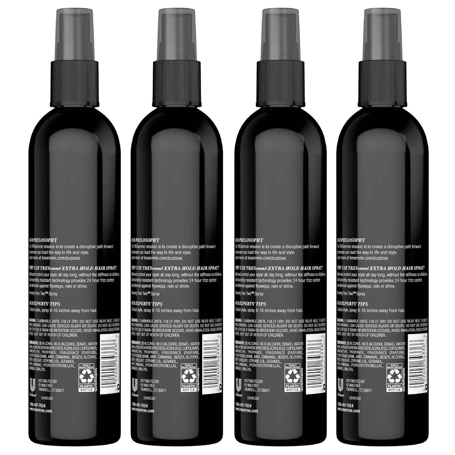Save on TRESemme Tres Two Spray Extra Firm Control Unscented Aerosol Order  Online Delivery