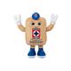 thumbnail image 1 of Peluche Morterito Cruz Azul - Figura de Colección Costalito de Felpa Ultra Suave, 40 cm - Regalo para Aficionados de La Máquina y Decoración Deportiva, 1 of 8