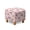 Pink Butterfly, variant on TSOVTHRID Pink Butterfly Print Ottoman Cover Square Footrest Sofa Slipcovers Soft Stretch Stool Cover with Elastic Band Footstool Protector Covers for Living Room