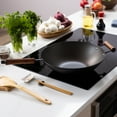 thumbnail image 4 of Joyce Chen Classic Series 14-Inch Preseasoned Carbon Steel Wok, 4 of 7