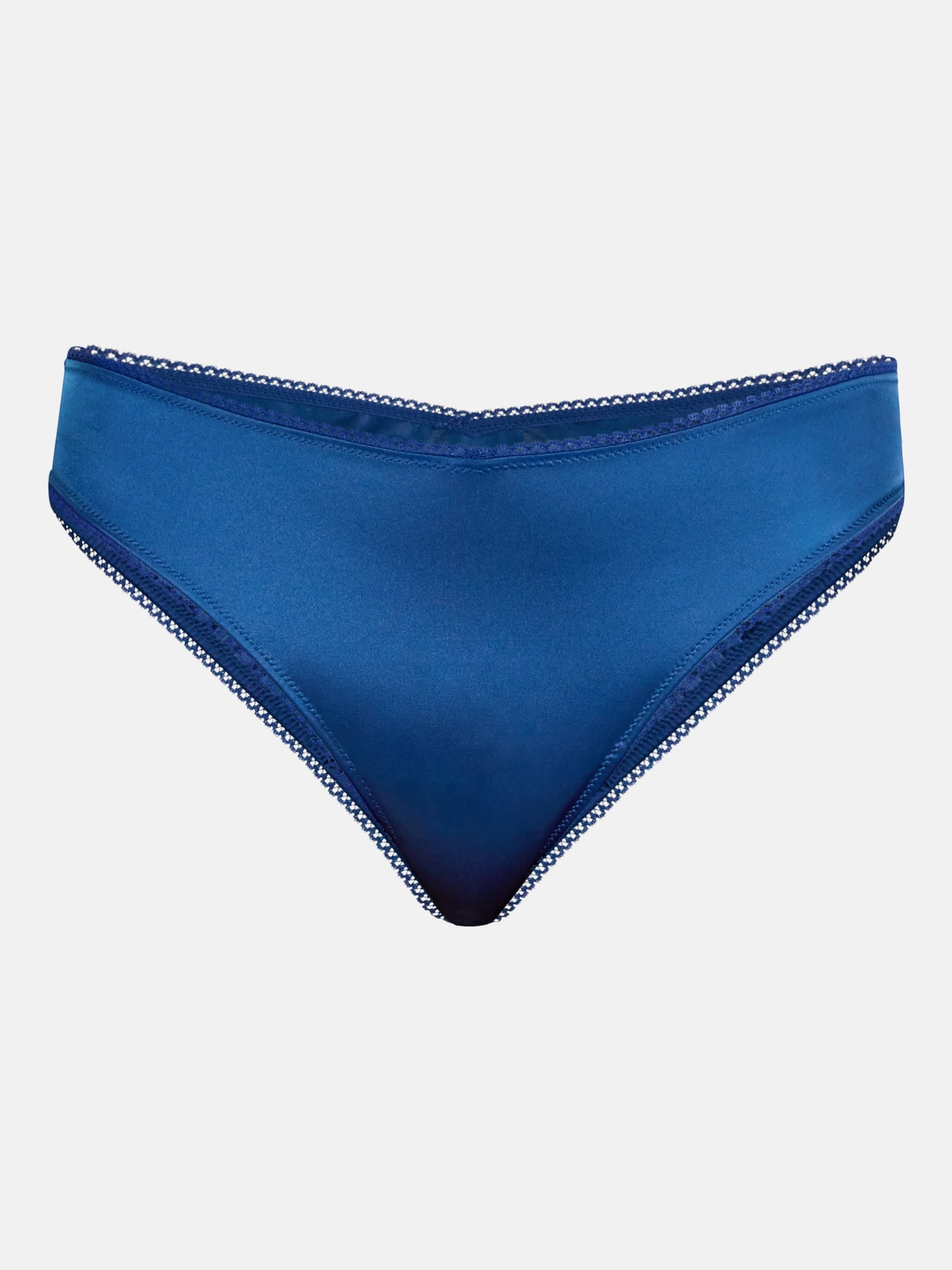Joyspun Women's Shine & Lace Thong, 3-Pack, XS - XXXL