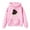 Pink, variant on Kiijoy Teen Girls Horse Print Hoodie Relaxed Fit Hooded Sweatshirt, Sizes 13-14