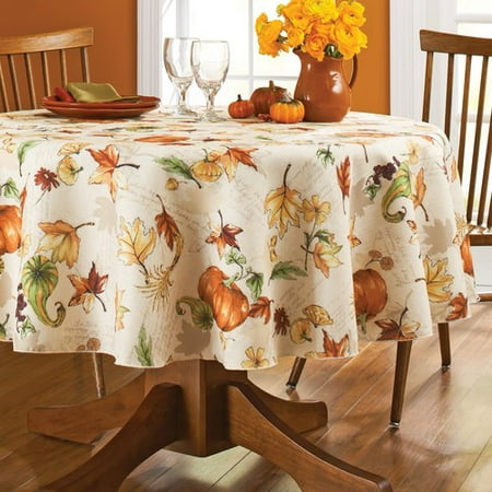 Better Homes and Gardens Golden Harvest Tablecloth, 70