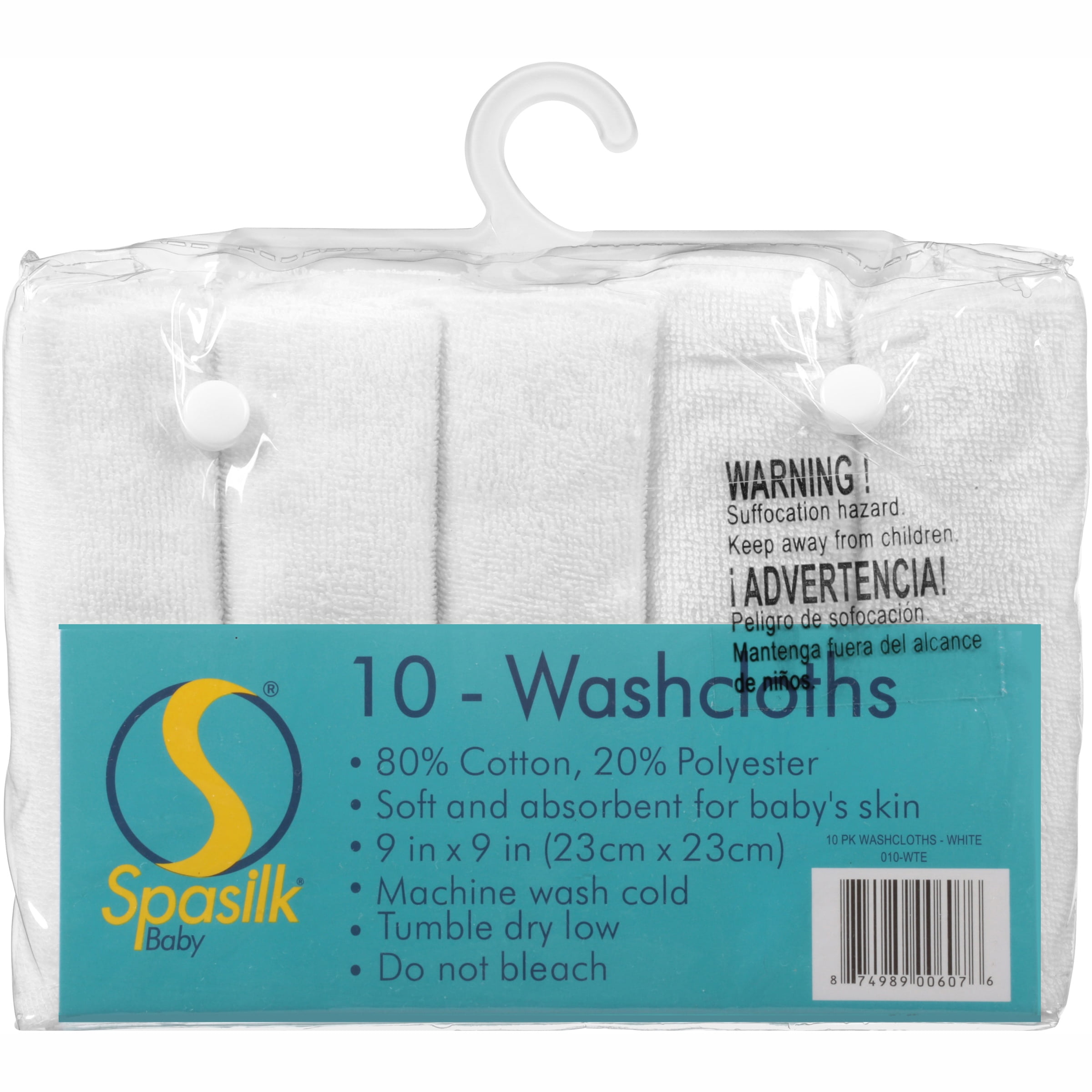 spasilk washcloths