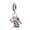 Car key pendant, variant on MULA Original Christmas Lucky Travel 925 Sterling Silver DIY Charms 5A Zircon fit Charms Bracelets for Women Jewelry