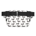 thumbnail image 3 of Balery Dachshund Dog Puppy Mochila Cinturón para Mujeres y Hombres, Bolsa de Cintura Impermeable de Doble Capa con Correa, 3 of 9