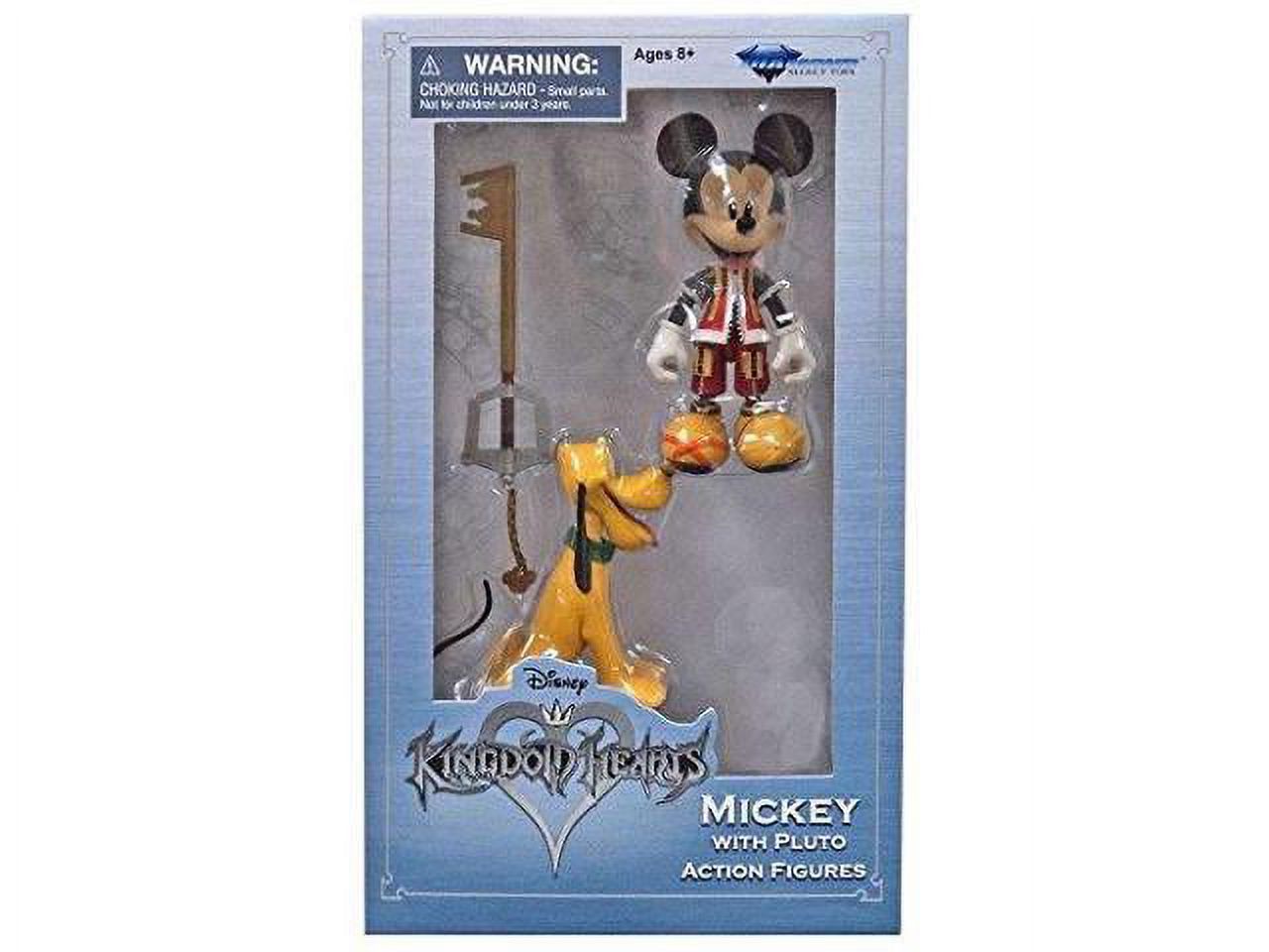 Disney Kingdom Hearts Mickey with Pluto Action Figure 2-Pack 