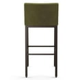 thumbnail image 6 of Porch & Den  Fairfield Counter Stool Warm Grey Faux Leather / Dark Brown Metal Powder Coated, Textured Faux Leather Faux Leather, 6 of 8