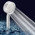 Blasgw Space Aluminum Super Pressurized Bathroom Faucet Shower Head
