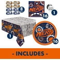 Nerf Birthday Party Supplies Pack for 8 Guests