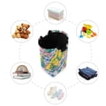 thumbnail image 7 of Yayeee Freestanding Laundry Hamper with Handle Collapsible Large Storage Basket for Clothes, Green Mountains, 7 of 7