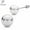 Gold, variant on Tioneer 14K Solid White / Yellow Gold Minimalist Round Ball Screw Back Stud Earrings
