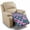 Hawaii Hibiscus Monstera, variant on FOR U DESIGNS Hawaii Hibiscus Monstera Print Recliner Chair Covers Waterproof Reclining Seat Cover Non-Slip Recliner Chair Covers Furniture Protector Armless Sofa Slipcover for Pets, Dogs