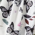 thumbnail image 3 of Summer Butterfly Dress for Girls Casual Flutter Ribbed Dress A-Line Cotton Cute Going Out Outfits Lounge Wear, Hot Pink, 2-3 Years, 3 of 4