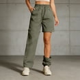 thumbnail image 3 of Resicozy Hiking Pants Women Convertible Lightweight Zip Off Pants Casual Fashion Outdoor Stretch Pants with Pocket Green XL, 3 of 10