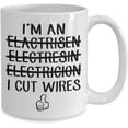 thumbnail image 2 of Electrician Coffee Mug Electrical Engineer Gift for Men and Women Great for Student Graduation or Profession Tea Cup Funny Mother, Father, Thank you, Mother's day, Christmas, Xmas, 2 of 2
