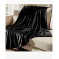 thumbnail image 1 of Frazadas King Size Cobertor Cobija Suave Cómoda color negro, 1 of 4
