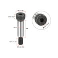 thumbnail image 2 of Uxcell Alloy Steel Socket Head Uxcell Shoulder Bolts 5/8" x1/4" Shoulder #10-24 Thread Thread 10 Pack, 2 of 5