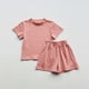 thumbnail image 2 of Odeerbi 1-10 Años Niños Niñas Conjuntos de Verano Camiseta de Manga Corta de Algodón Pantalones Cortos Conjunto de Dos Piezas Suave, 2 of 5
