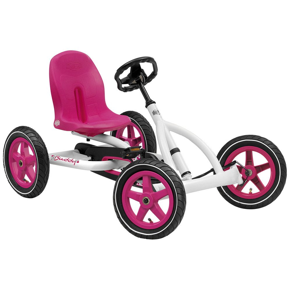 Berg Buddy Kids Adjustable Compact Pedal Powered Child Friendly Go Kart