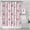 Princess and Castle Pink Pattern, variant on Princess and Fairy White Pattern Waterproof Shower Curtain, Shower Curtain Liner with Metal Grommets & Plastic Hooks, Opaque Privacy Gifts for Birthday Christmas Thanksgiving,36"x72"