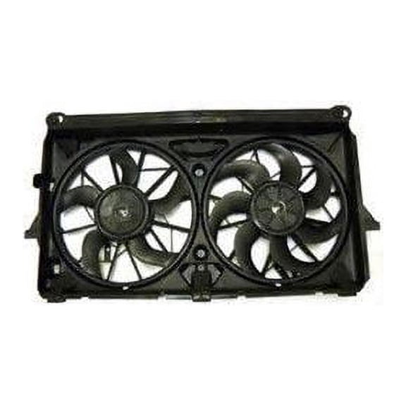 Auxiliary Fan Assembly - Compatible with 2008 - 2009 Chevy Trailblazer