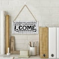 thumbnail image 2 of Home Wall Decor Signs Kindergarten Here I Come Wooden Wall Art Decor Decorative Plaque Sign For House Family Living Room Bedroom Kitchen 12X 6 Inch, 2 of 7