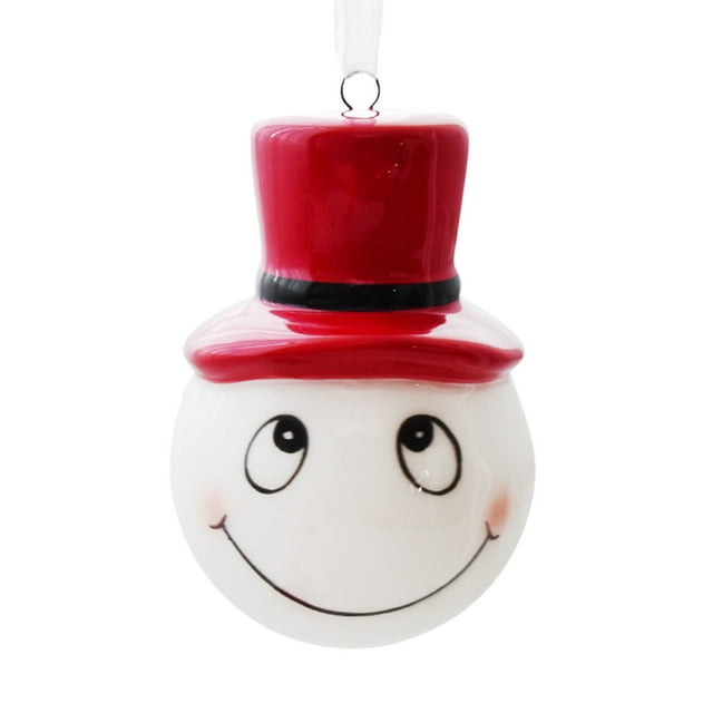 Ornamentos de Navidad Blancos Navidad Muñeco de Nieve Amor Ángel Accesorios de Cerámica Mesa de Comedor de Escritorio para el Hogar Escena de Navidad Decoración de Accesorios Decoraciones de Mesa de N