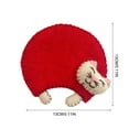 Cartoon Animal Wool Tea Handmade Cute Anti Scald Water Cup Mat Pad