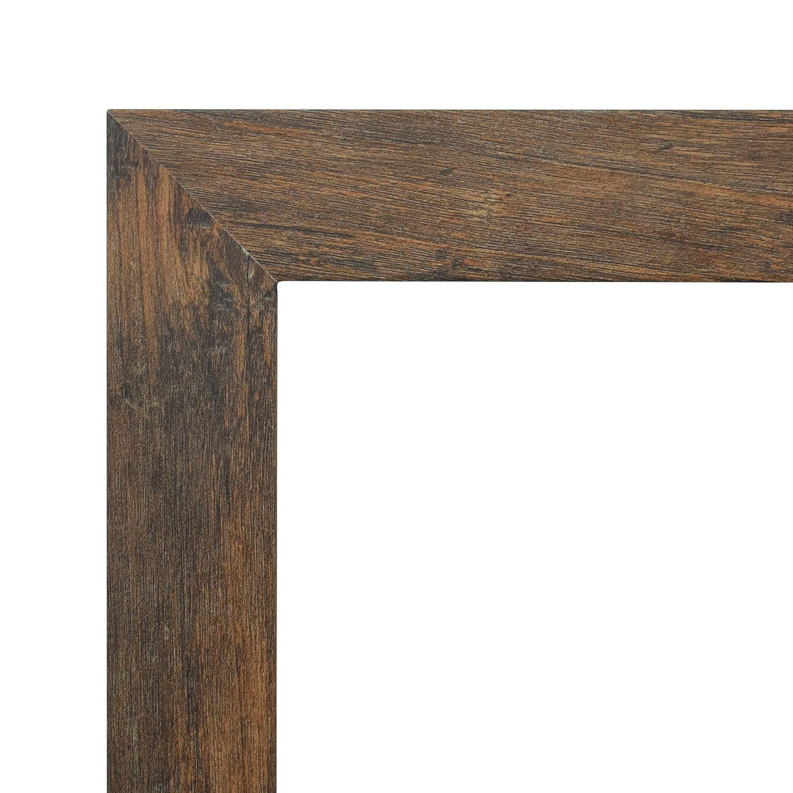 Golden State Art 11x14 Picture Frames, Country Wood Grain Style, Brown, 2 Pack