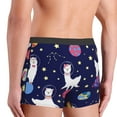 thumbnail image 5 of Kll Lama In Space Men'S Cotton Boxer Briefs Underwear-Xx-Large, 5 of 9