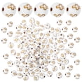 thumbnail image 1 of MOVTOTOP White Acrylic Cross Pattern Beads for DIY Crafts Jewelry Making 500pcs, 1 of 8