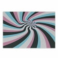 thumbnail image 1 of Abstract Surreal Cutting Board, Colorful Distorted Spiral Optical Illusion, Decorative Tempered Glass Cutting and Serving Board, in 3 Sizes, by Ambesonne, 1 of 2