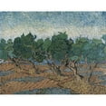 thumbnail image 3 of Vincent van Gogh 14x12 Black Modern Framed Museum Art Print Titled - Olive Grove, 3 of 5