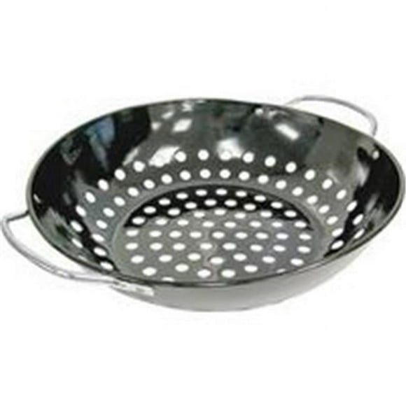 Onward Manufacturing 0556894 GrillPro Deluxe Non-Stick Wock Topper, 11 in. diameter x 2.50 in. Depth - Porcelain Coated
