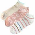 thumbnail image 5 of Women’s Ankle Socks – Size 9 to 11 -Soft, Breathable  Stretchy Fit: 1 Pair, 5 of 5