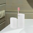 thumbnail image 3 of HEALEEP Portable Toothbrush Container White ABS 1Set Daily Use School, 3 of 8