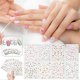 thumbnail image 2 of Floral Nail Art Stickers Self Adhesive Easy Apply Long Lasting for Home Manicure for DIY Nail Art, 2 of 5