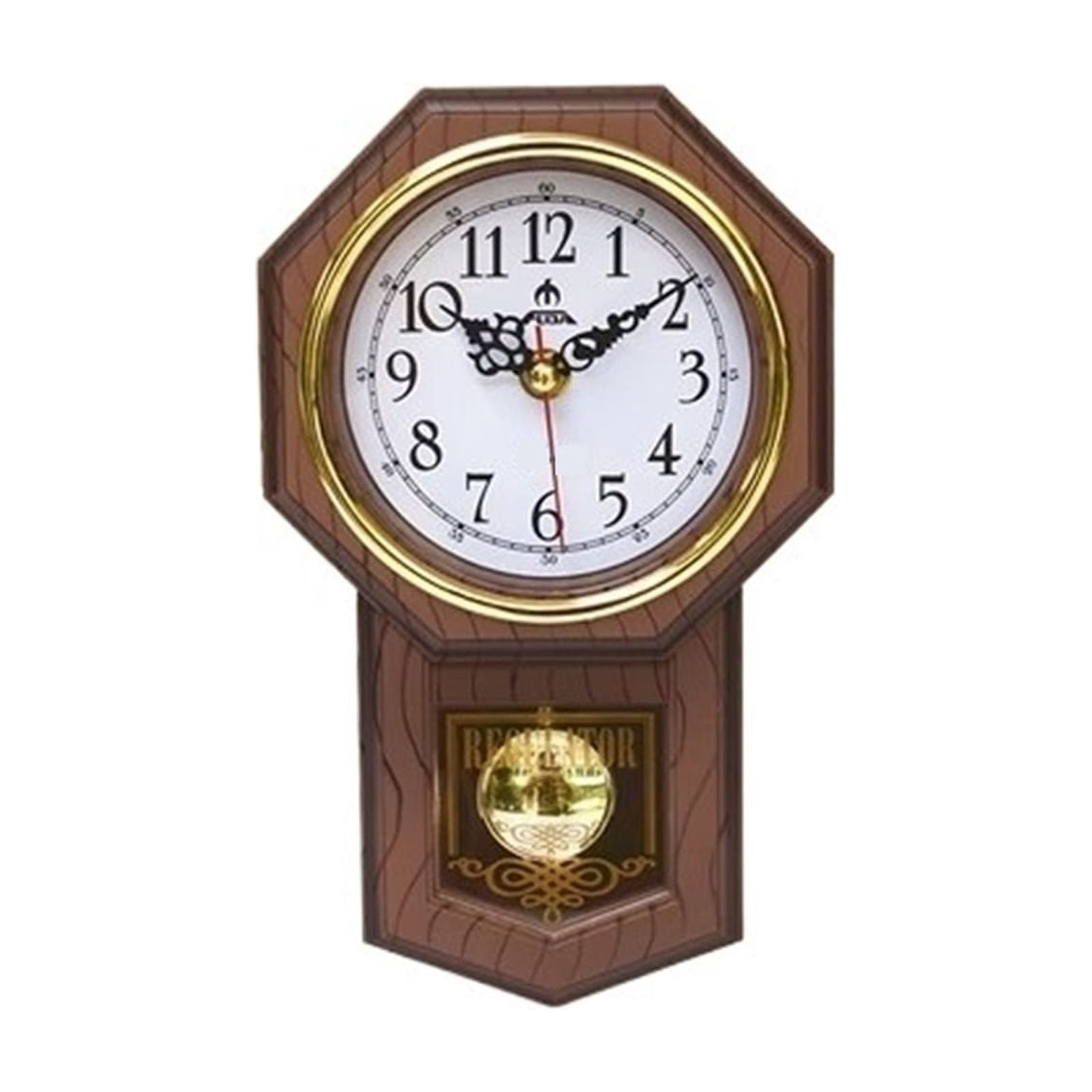 Fashion Creative Classic Retro Swing Room Living Room Imitation Wood Octagonal Small Simple Wall photo Fashion Creative Classic Retro Swing Room Living Room Imitation Wood Octagonal Small Simple Wall