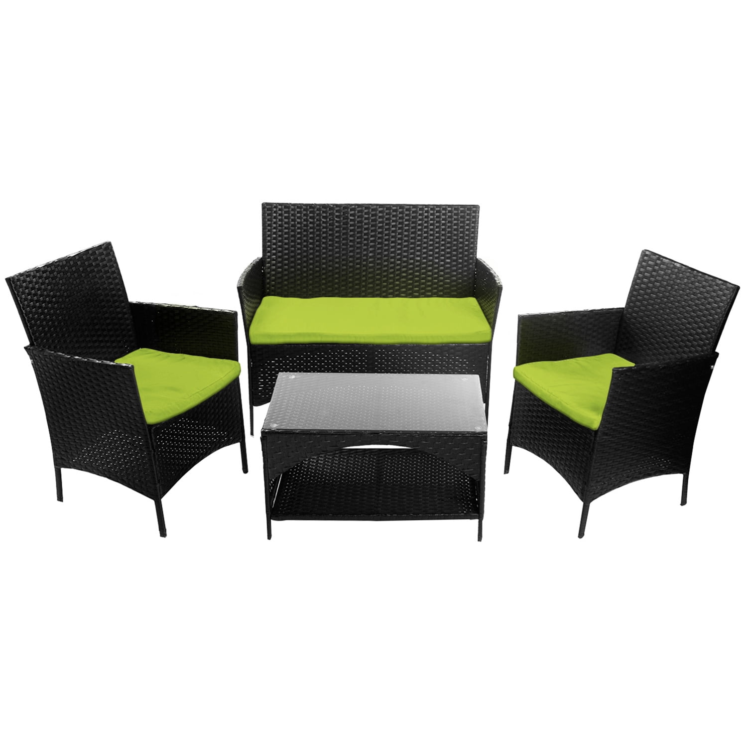 mirando 4 piece sofa set with cushions