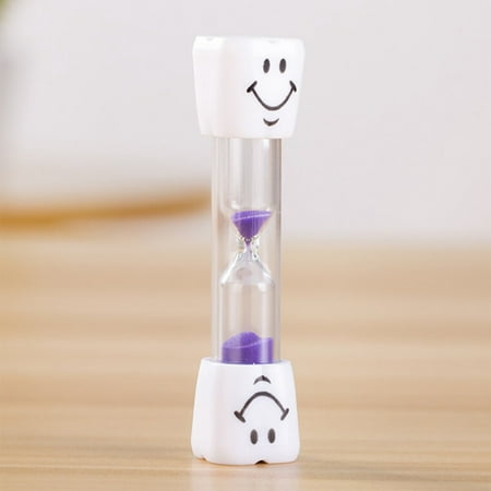 

Measuring Tool Toothbrush Timer Children 3 Minute Sand Smiley Face Teeth Brushing Timer