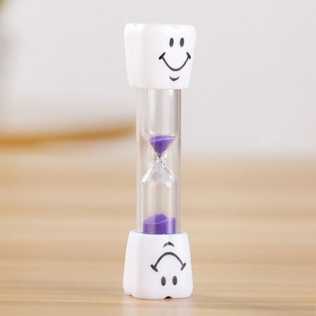 

Measuring Tool Toothbrush Timer Children 3 Minute Sand Smiley Face Teeth Brushing Timer