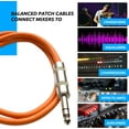 thumbnail image 6 of Seismic Audio SATRX-6 TRS Male-to-Male Cables, Multiple Colors, 6', 6-Pack, 6 of 8