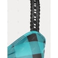thumbnail image 3 of Tank Top Sin Espalda a Cuadros Tamaño Plus Rosegal  Camisetas sin mangas de talla grande, 3 of 5