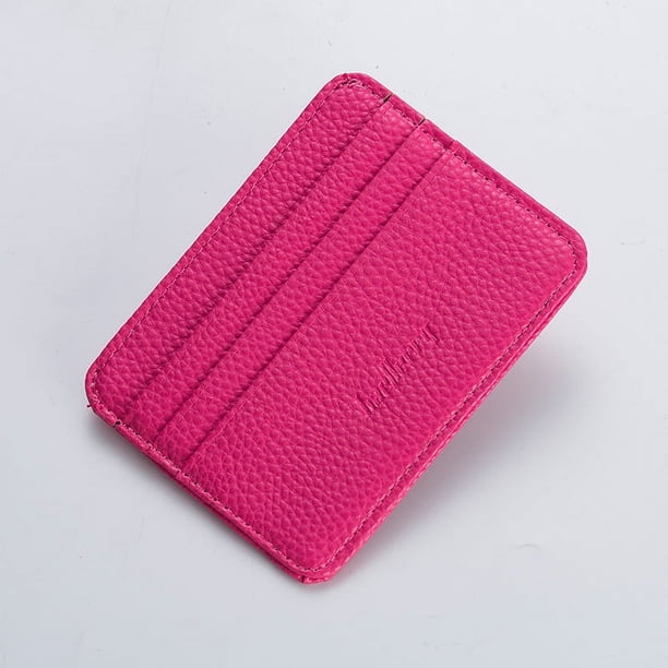 Tarjetero creativo para hombre, tarjetero para varias tarjetas, tarjetero multicolor para mujer, corto, fino, de gran capacidad