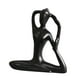 thumbnail image 3 of Estatua de niña haciendo yoga, adorno de escritorio, cerámica moderna, arte decorativo abstracto Estilo C, 3 of 9