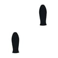 thumbnail image 2 of relayinert Pot Poignée Couvercle Cuisine Poignée Protection Tampon Résistant à la Chaleur Couvre Noir 2Set, 2 of 6