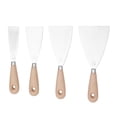 thumbnail image 4 of Labymos 4PCS Putty Scraper Set Flex Drywall Shovel Paint Scraper Spackle Kit 4 Sizes Available, 4 of 8