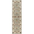 thumbnail image 2 of SAFAVIEH Antiquity Beaumont Traditional Wool Runner Rug, Light Blue/Ivory, 2'3" x 8', 2 of 5