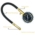 thumbnail image 4 of Fiudx Manómetro de Presión de Neumáticos, Resistente, Rango de 0 a 100 Psi, Esfera Grande de 2,7 Pulgadas, Medición Precisa de Presión, para Uso En Automóviles y Camiones, Seguridad Ante Todo, Diseño, 4 of 6